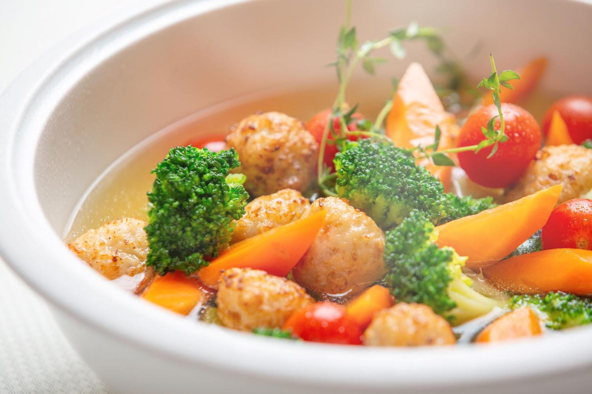 Urayasu Brighton Hotel Tokyo Bay Zewnętrze zdjęcie A vegetarian soup